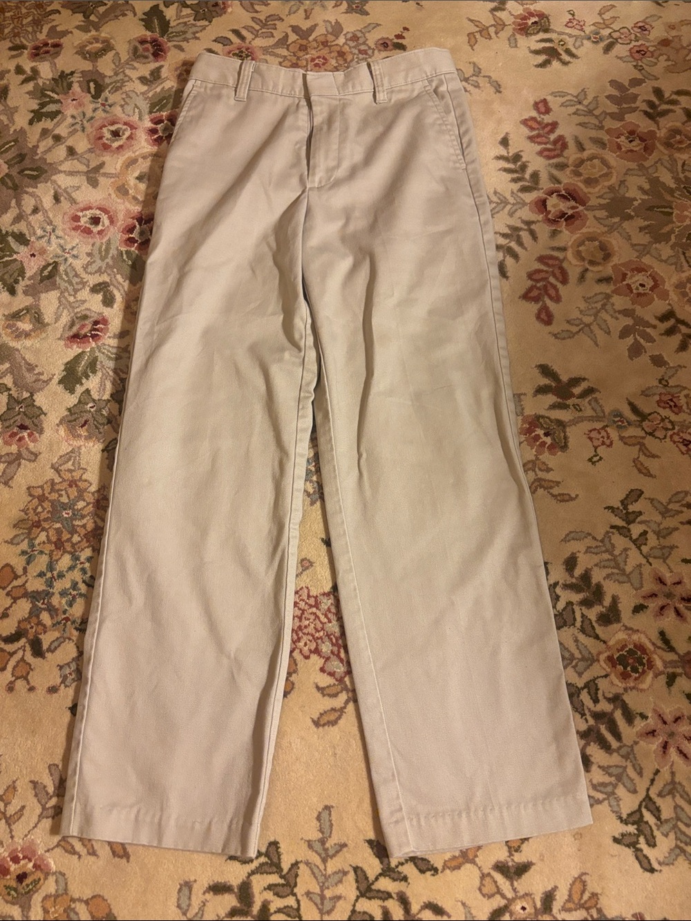 George Boys Khaki Chinos in Light Tan